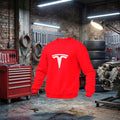 Sweatshirt Tesla Lifestyle Unisex - Electric Vehicle Enthusiast
