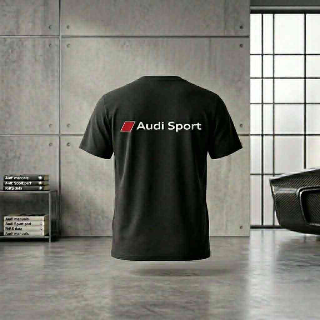 Tshirt Audi com estampado