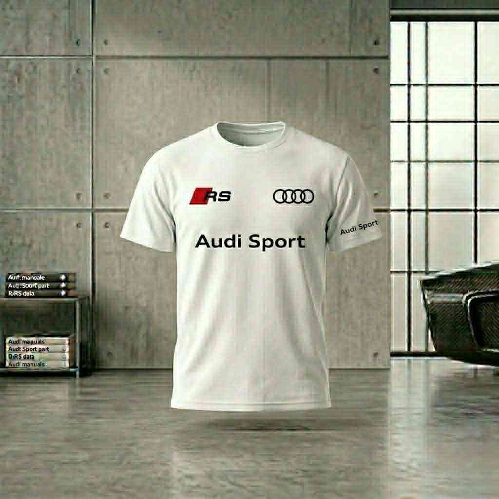 Tshirt Audi com estampado