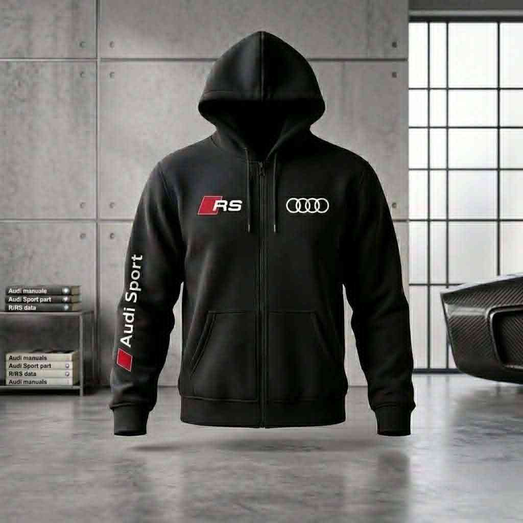 Hoodie audi com estampado