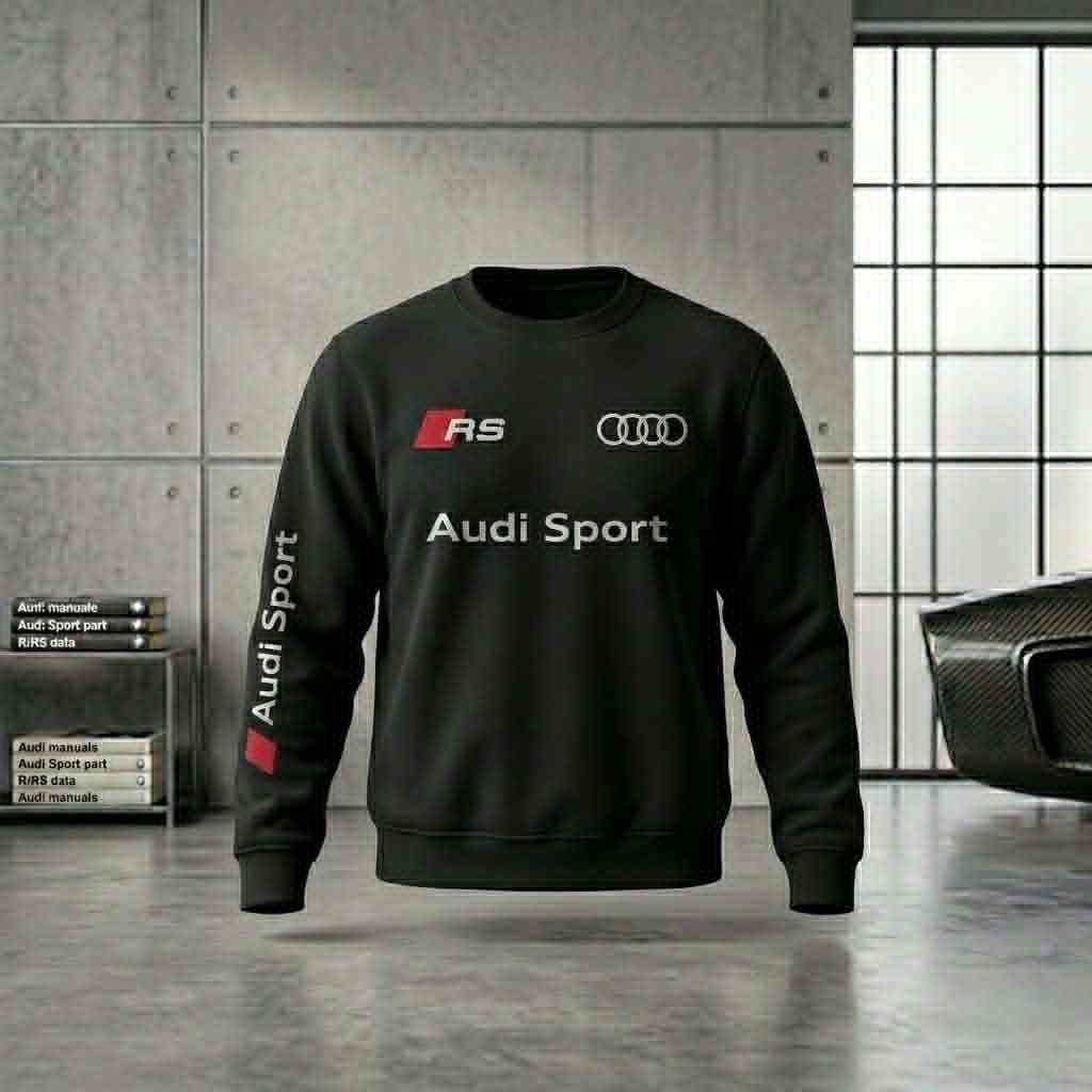 Sweatshirt audi com estampado
