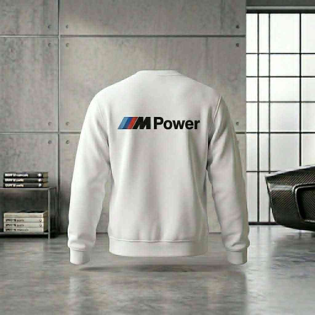 Sweatshirt Bmw com estampado