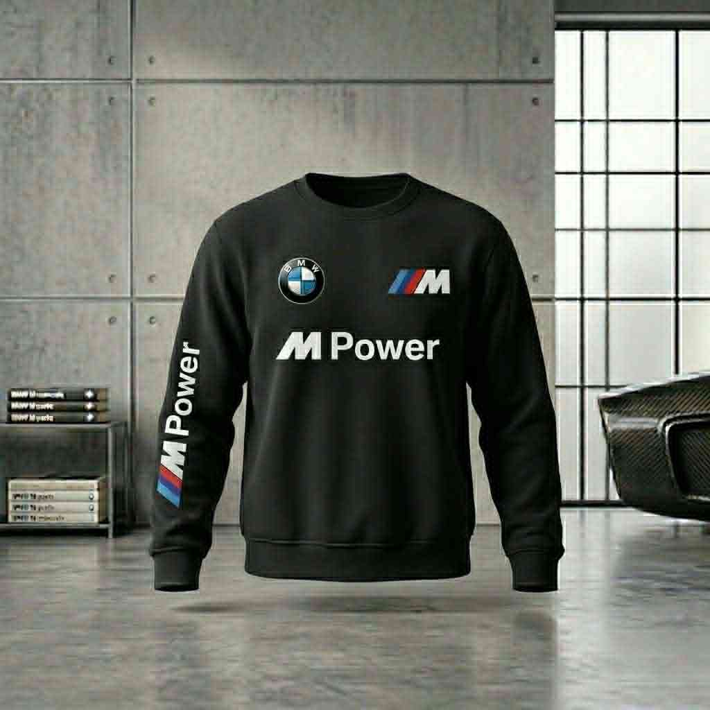 Sweatshirt Bmw com estampado