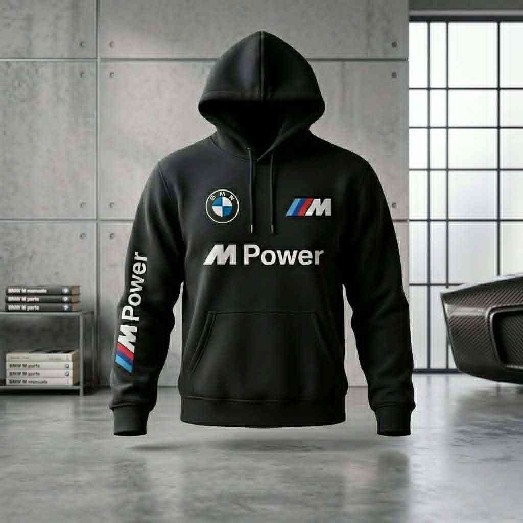 Hoodie BMW com estampado
