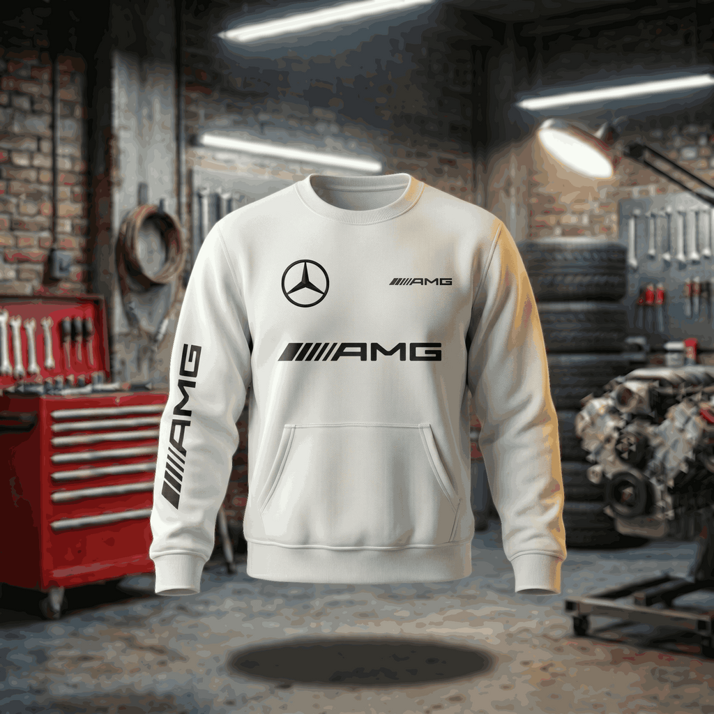 Sweatshirt Mercedes-Benz com estampado