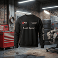 Sweatshirt audi com estampado
