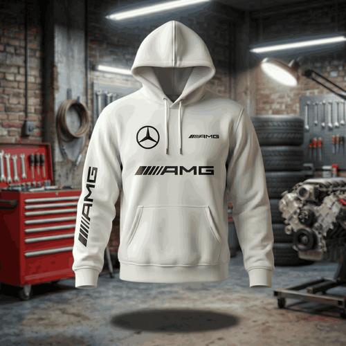 Hoodie mercedes com estampado
