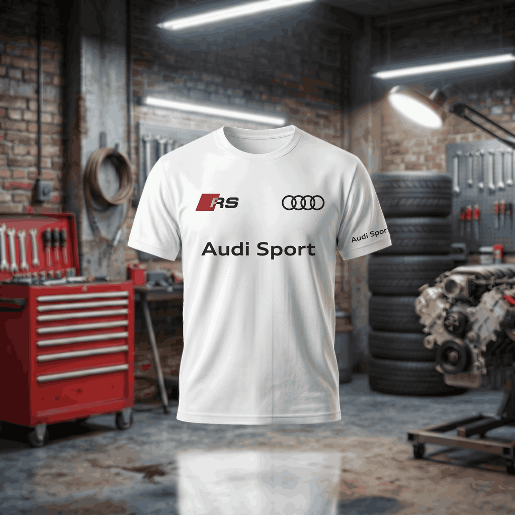Tshirt Audi com estampado
