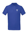 Polo Tesla Minimalist Essentials Unisex - Electric Vehicle Enthusiast