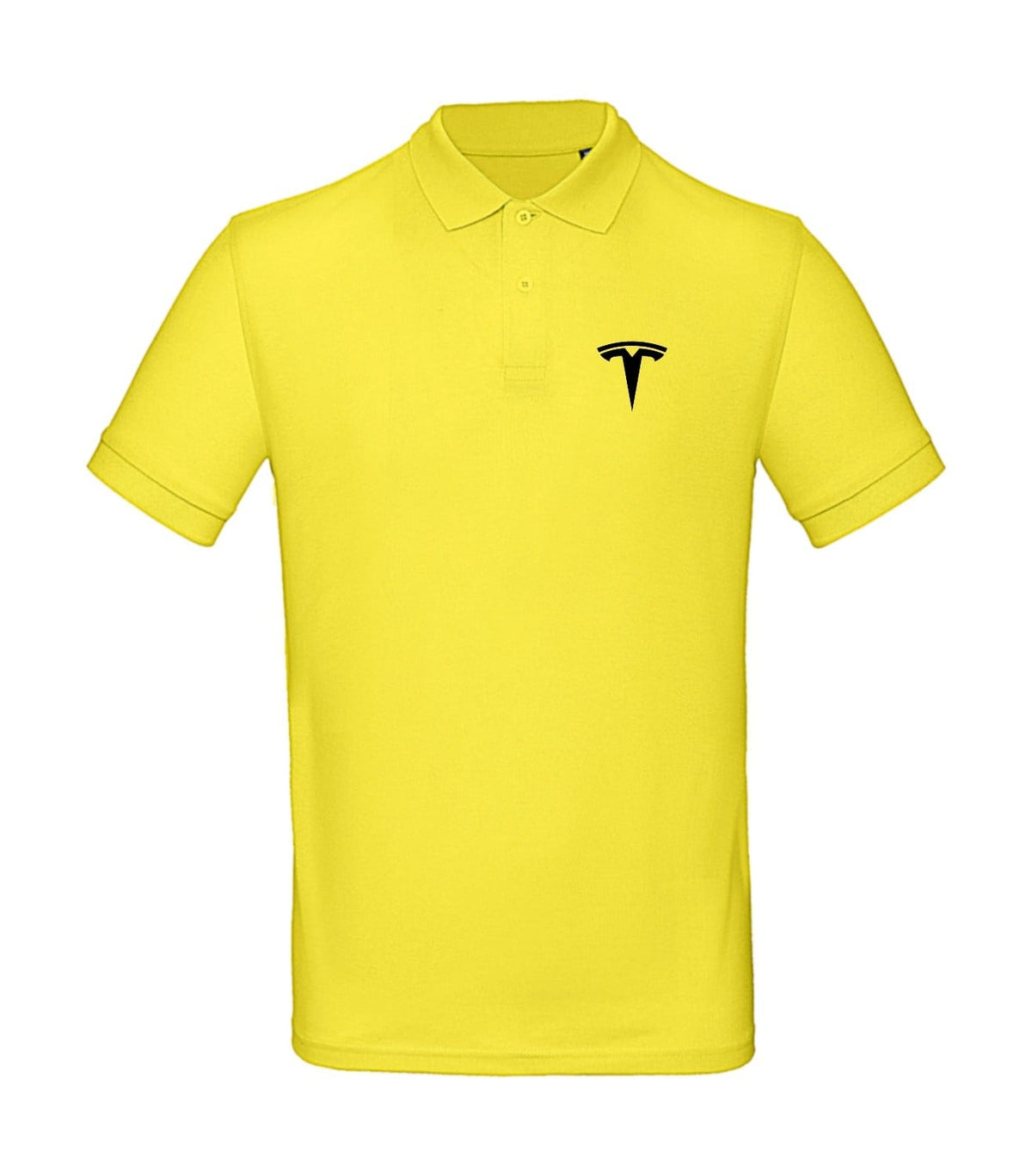 Polo Tesla Minimalist Essentials Unisex - Electric Vehicle Enthusiast