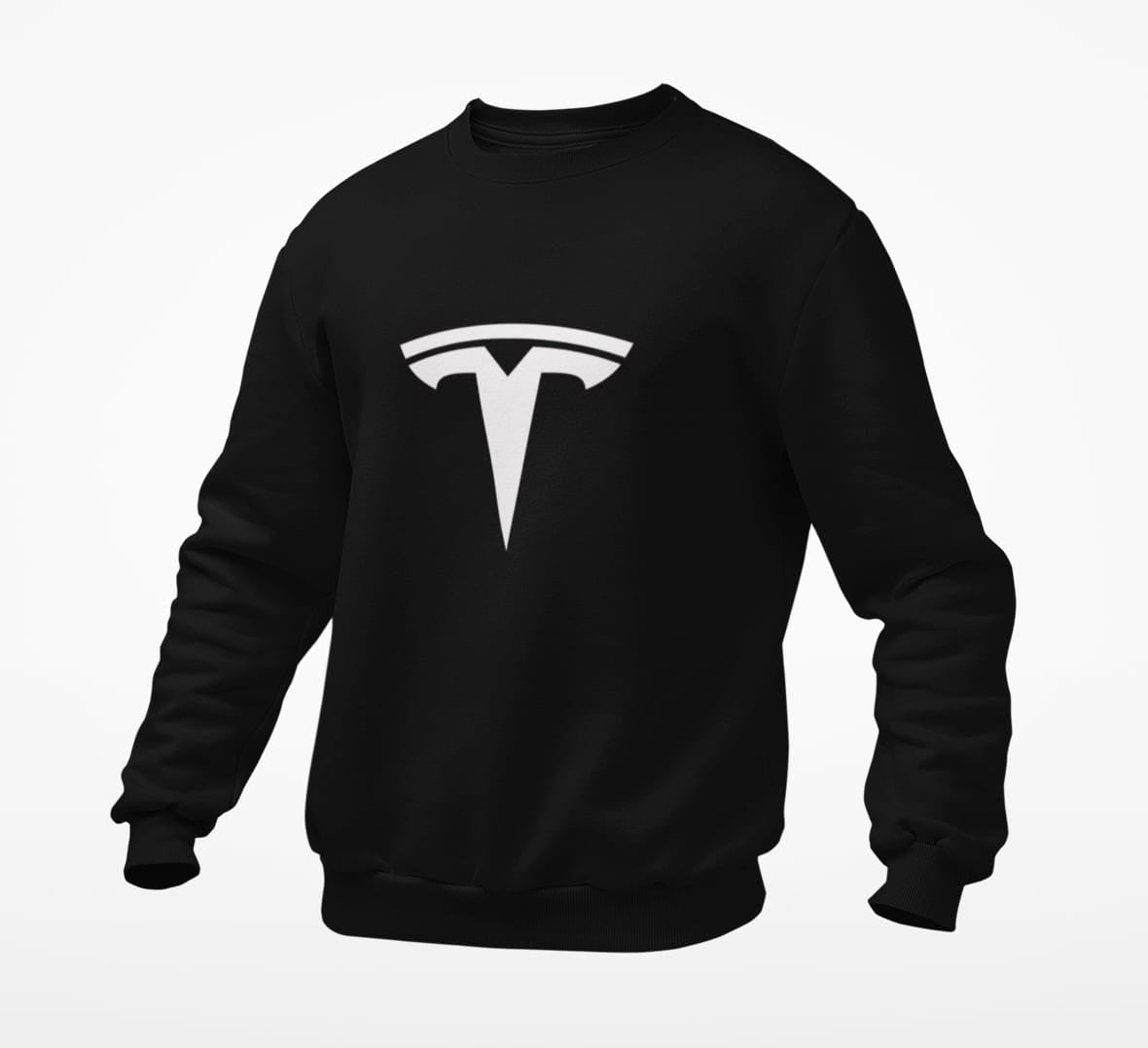 Sweatshirt Tesla Lifestyle Unisex - Electric Vehicle Enthusiast