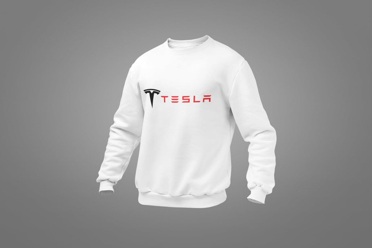 Sweatshirt Tesla Lifestyle Unisex - Electric Vehicle Enthusiast