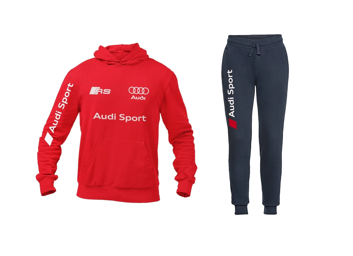 Audi RS Hoodie Tracksuit Unisex | Handmade Apparel Set