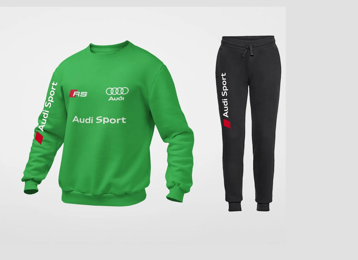 Audi RS Performance Tracksuit Sweat Unisex | Handmade Apparel Set
