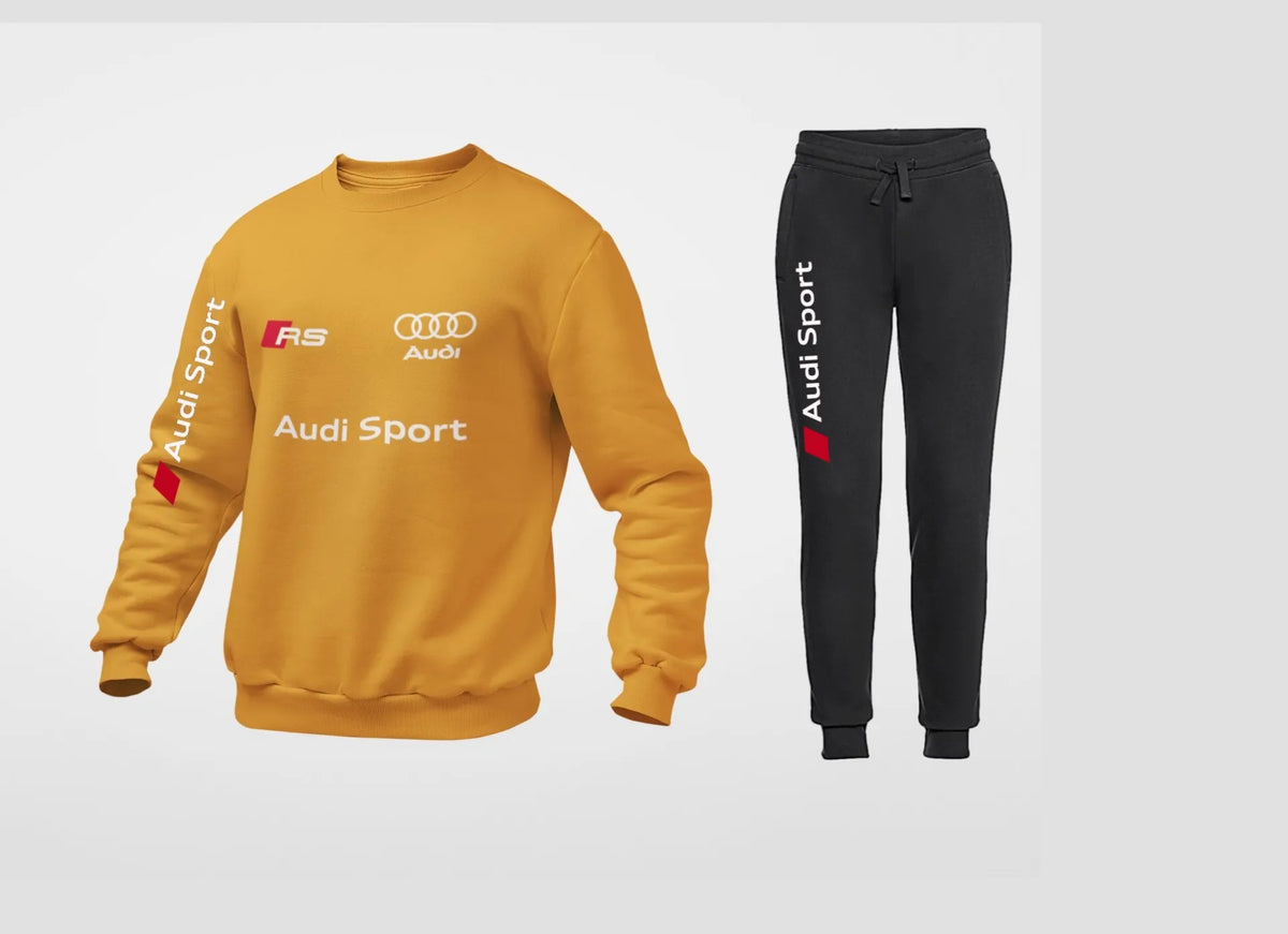 Audi RS Performance Tracksuit Sweat Unisex | Handmade Apparel Set