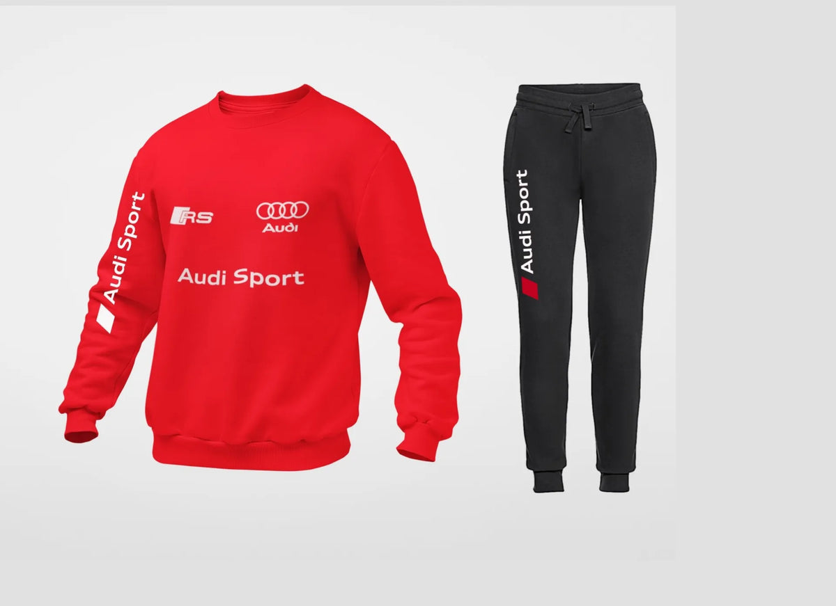 Audi RS Performance Tracksuit Sweat Unisex | Handmade Apparel Set
