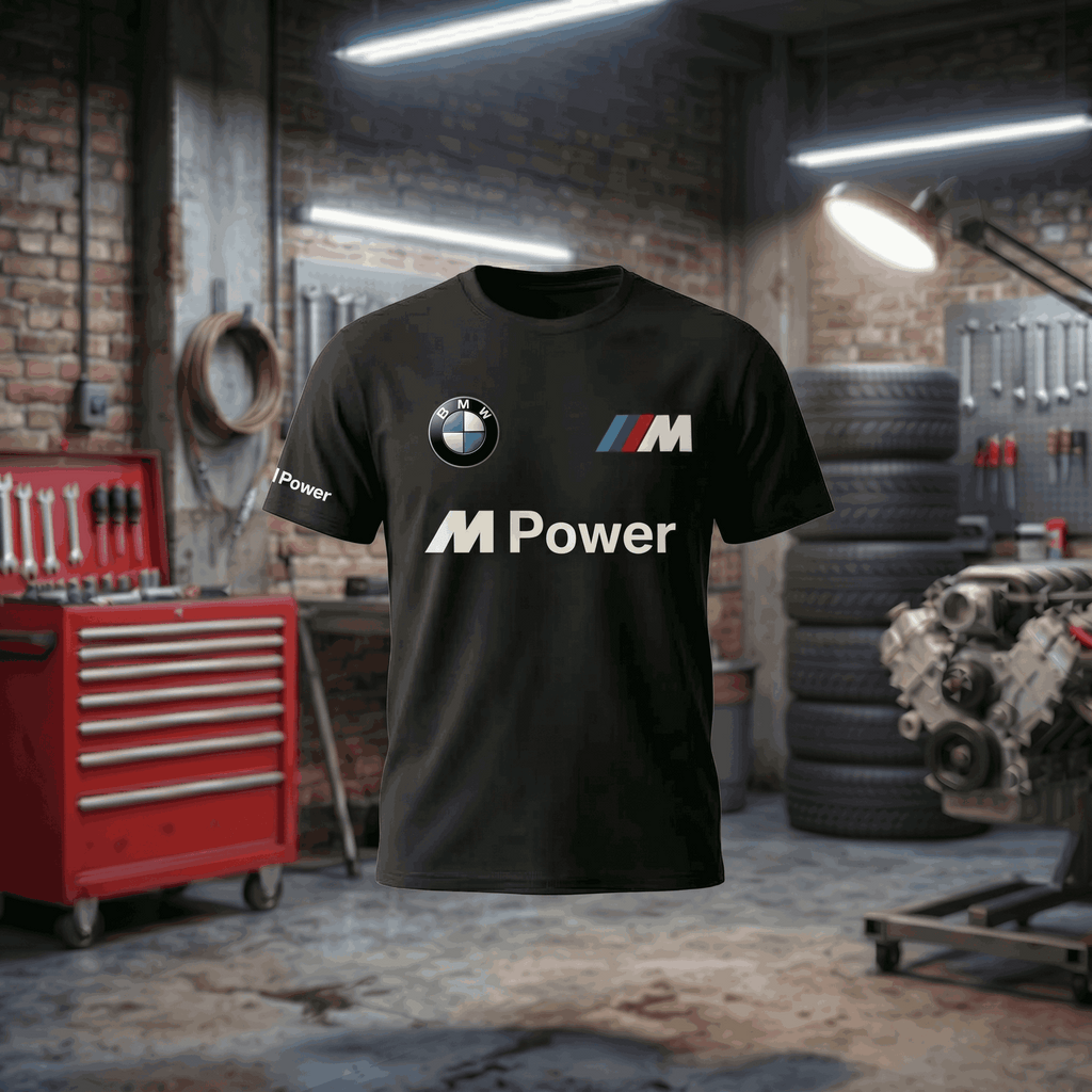 Tshirt BMW com estampado