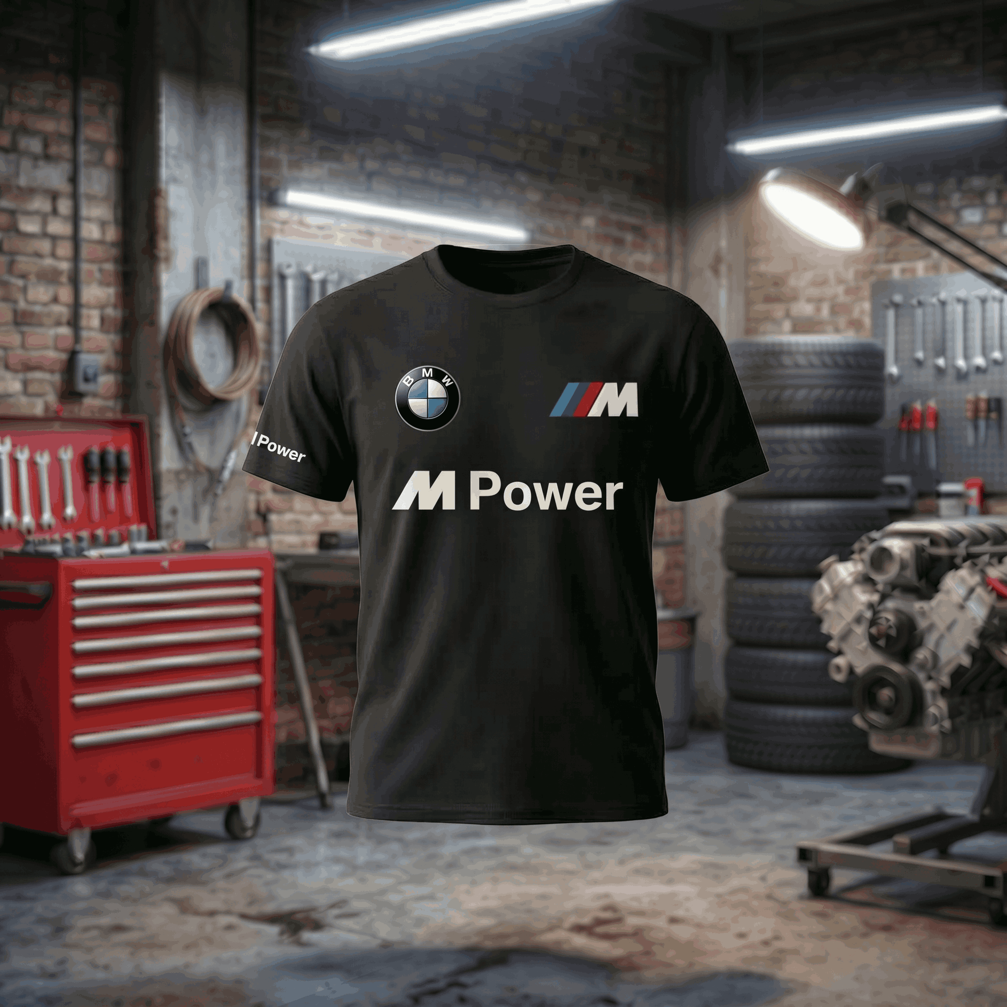 Tshirt BMW com estampado
