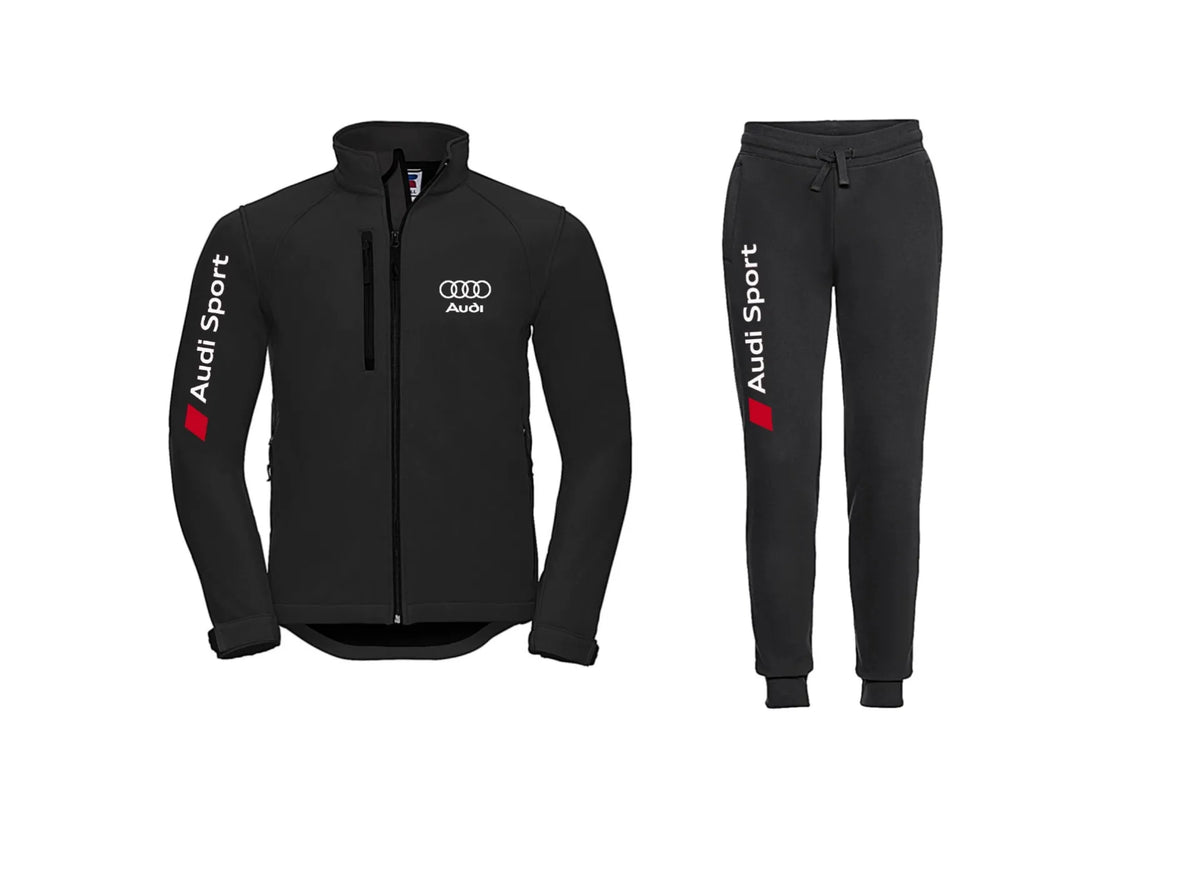 Audi RS Zip Jacket Tracksuit Unisex | Handmade Apparel Set