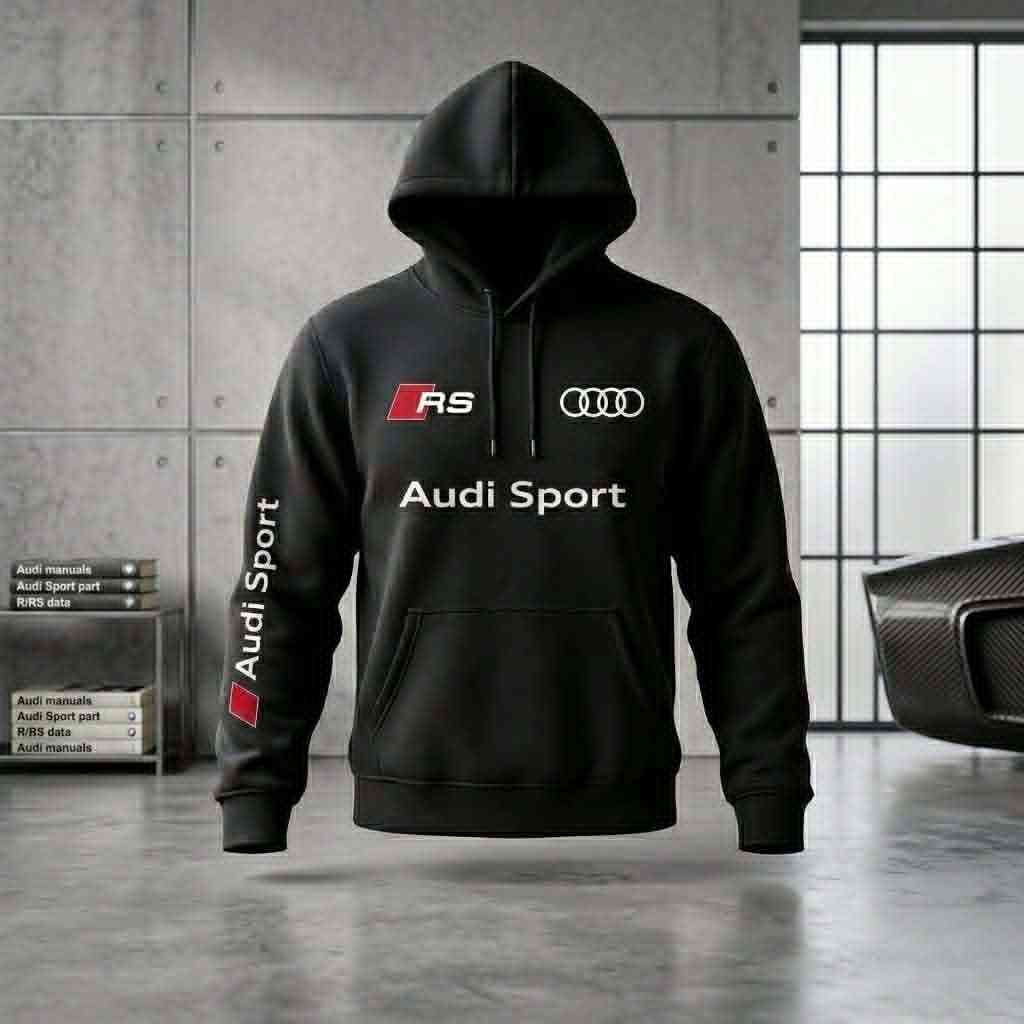 Hoodie audi com estampado