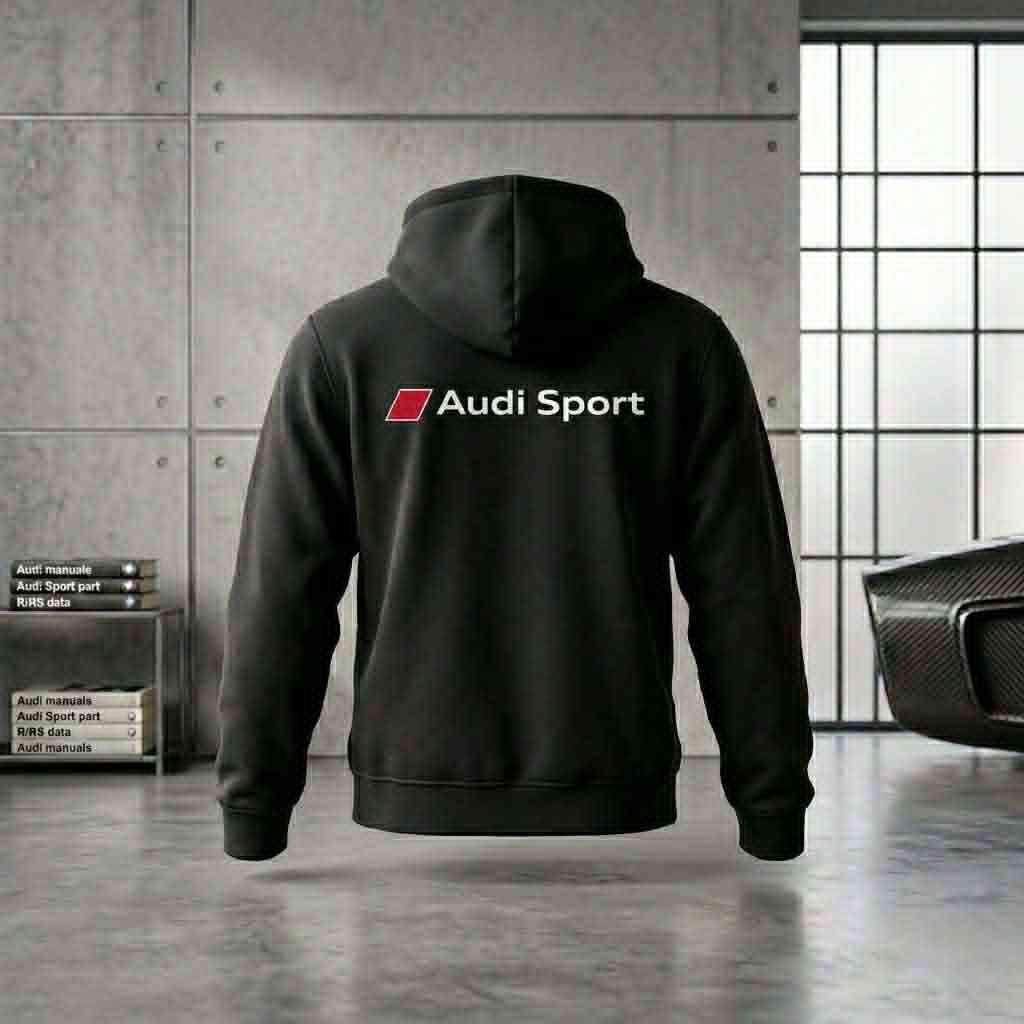 Hoodie audi com estampado