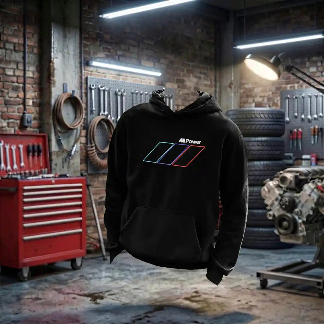 BMW M-Performance Hoodie Unisex – O Must-Have para o Verdadeiro Car Guy