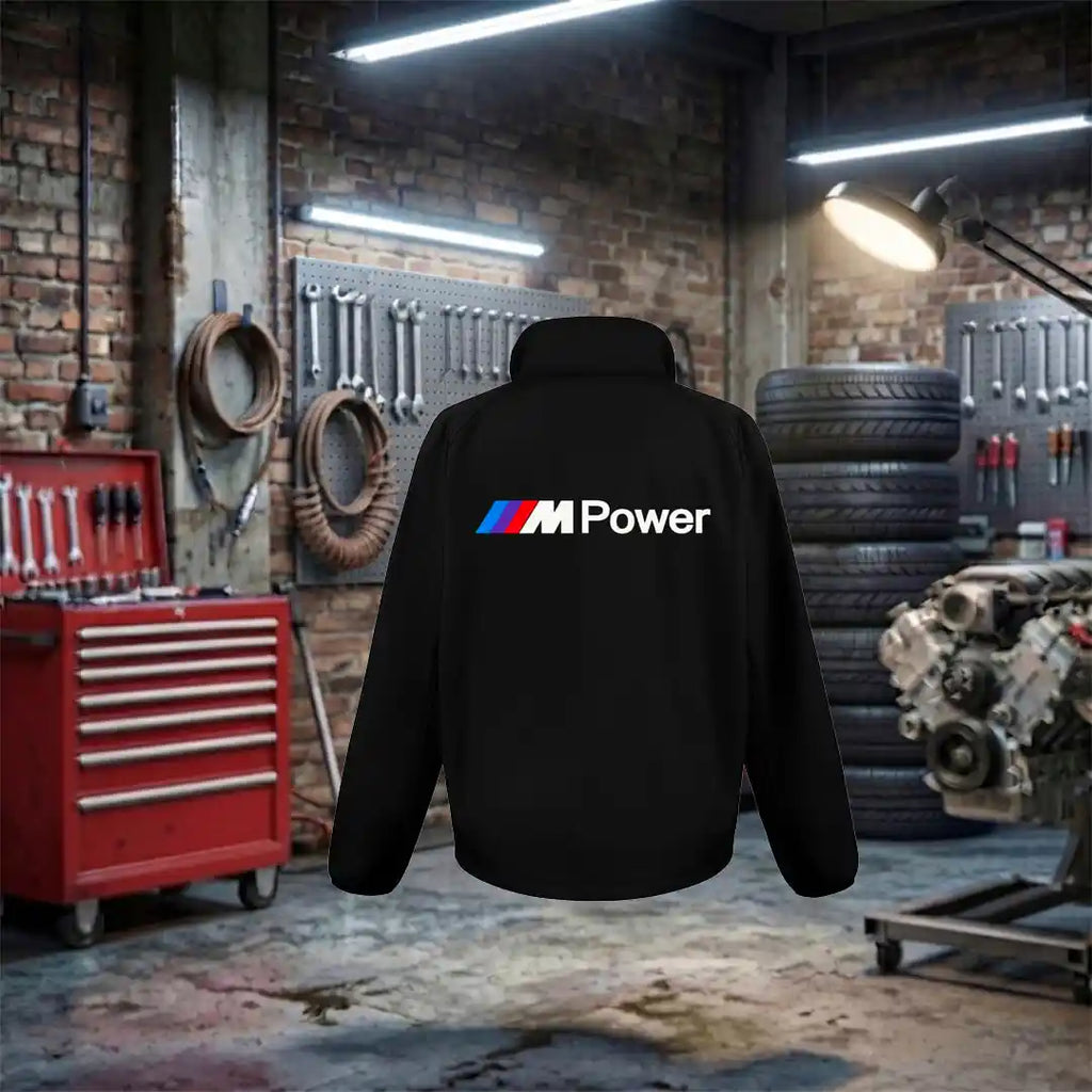 Blusão Softshell BMW M-Series Unisex – Performance e Proteção Técnica