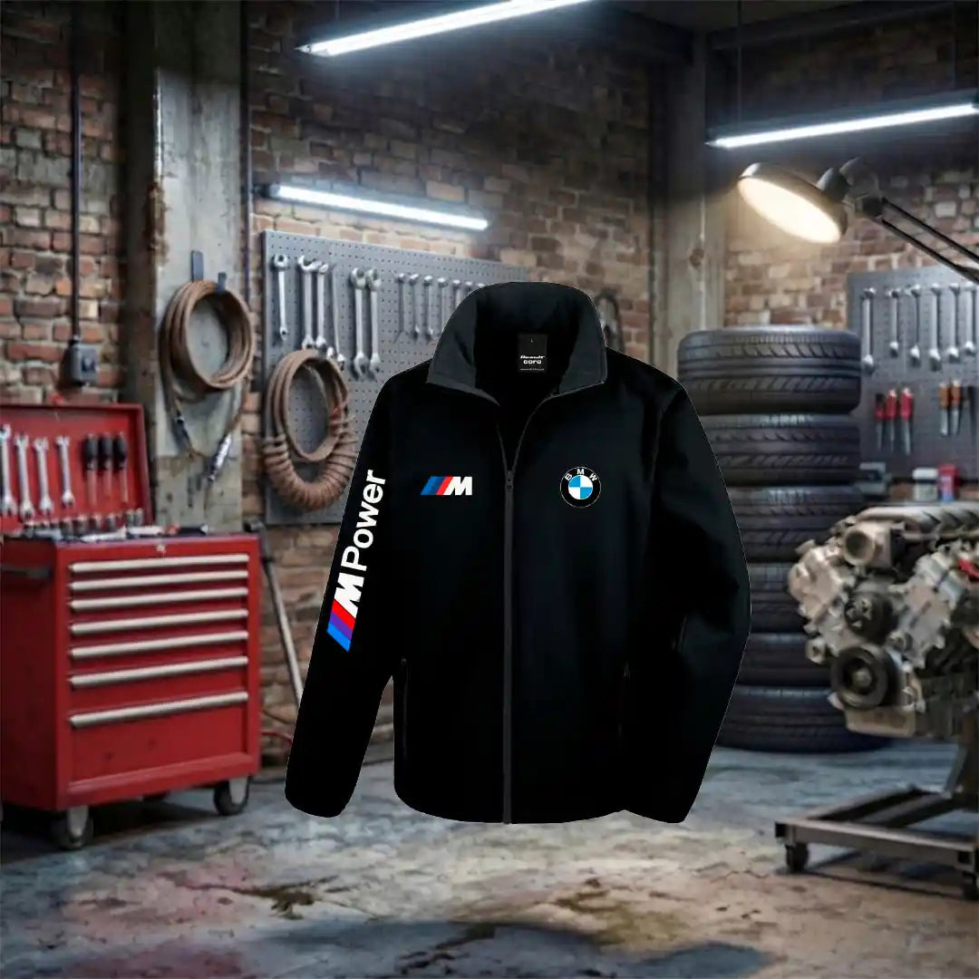 Blusão Softshell BMW M-Series Unisex – Performance e Proteção Técnica