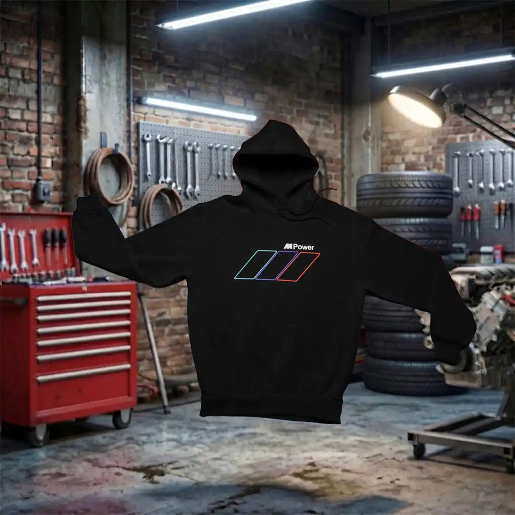 BMW M-Performance Hoodie Unisex – O Must-Have para o Verdadeiro Car Guy
