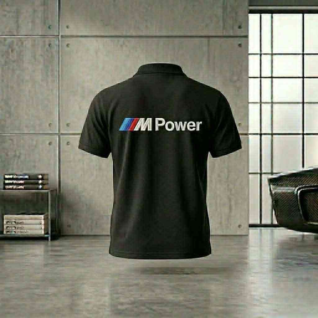 Polo BMW com estampado