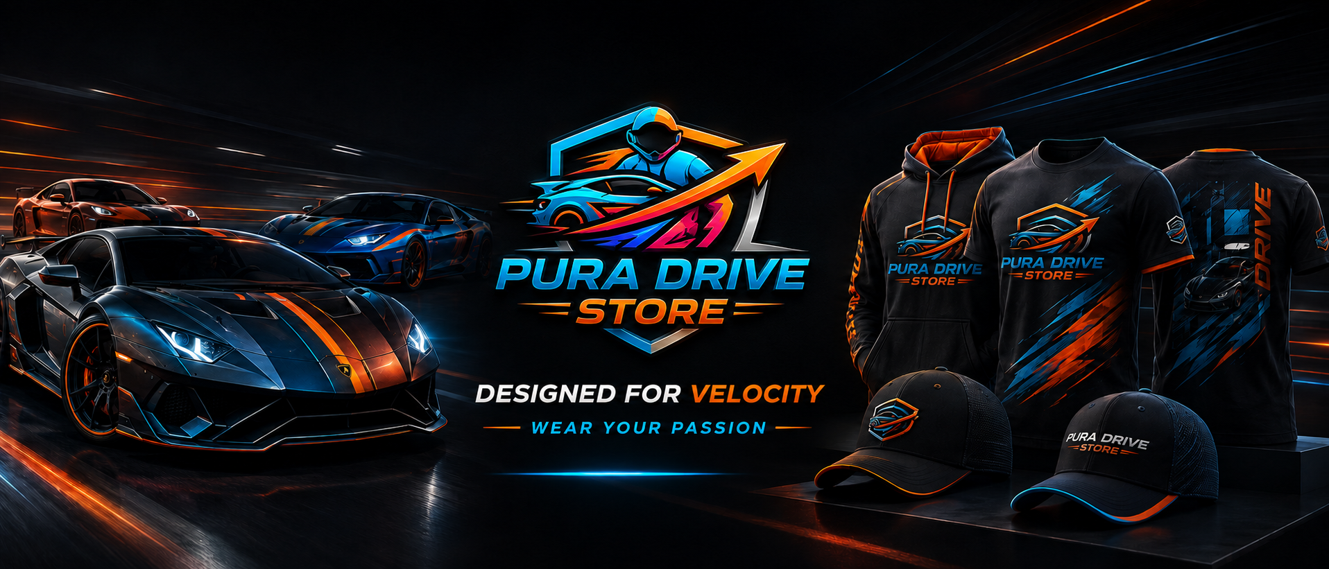 Wear the passion. Drive the identity.