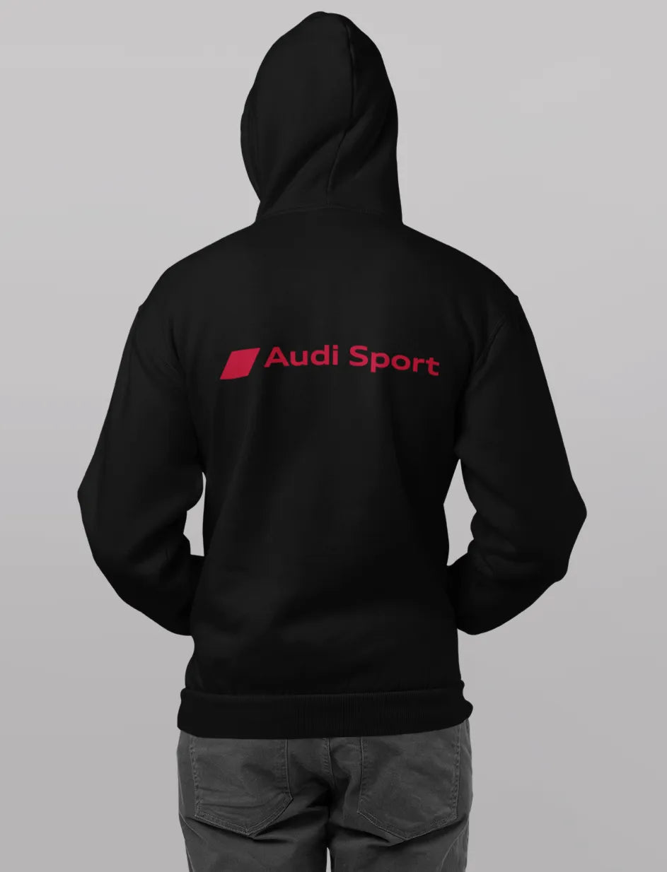 Audi Sport Performance Mono Hoodie Unisex | Handmade Petrolhead Apparel