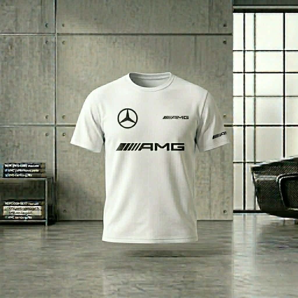 Tshirt Mercedes-Benz com estampado