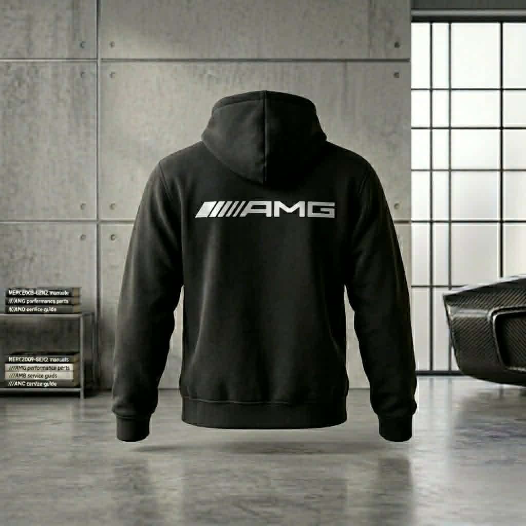 Hoodie mercedes com estampado