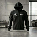Hoodie mercedes com estampado