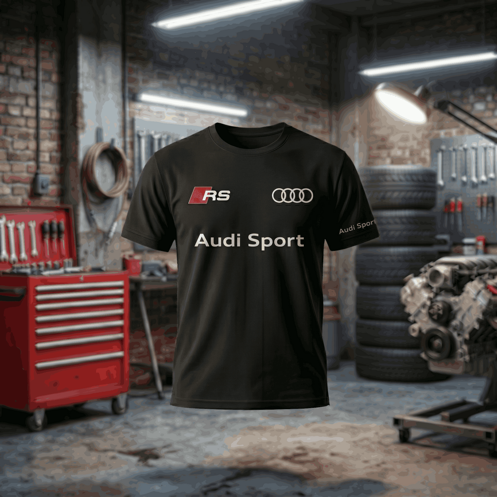 Tshirt Audi com estampado
