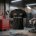 Tshirt Audi com estampado