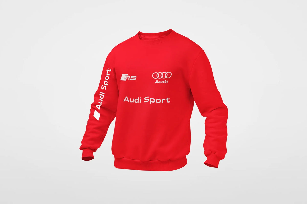 Audi RS Performance Sweatshirt Mono Unisex | Handmade Car Apparel