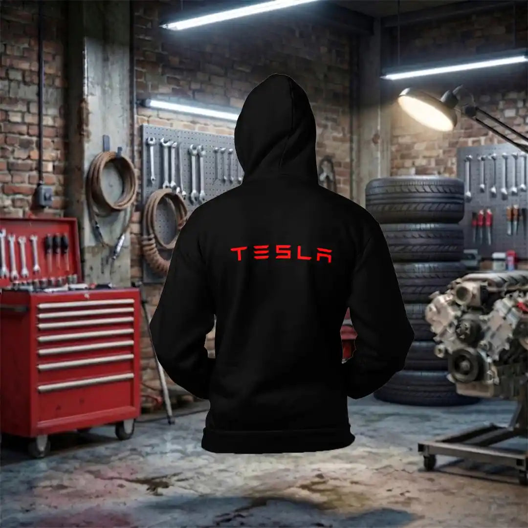 Hoodie Tesla Performance Unisex – Electric Vehicle Enthusiast