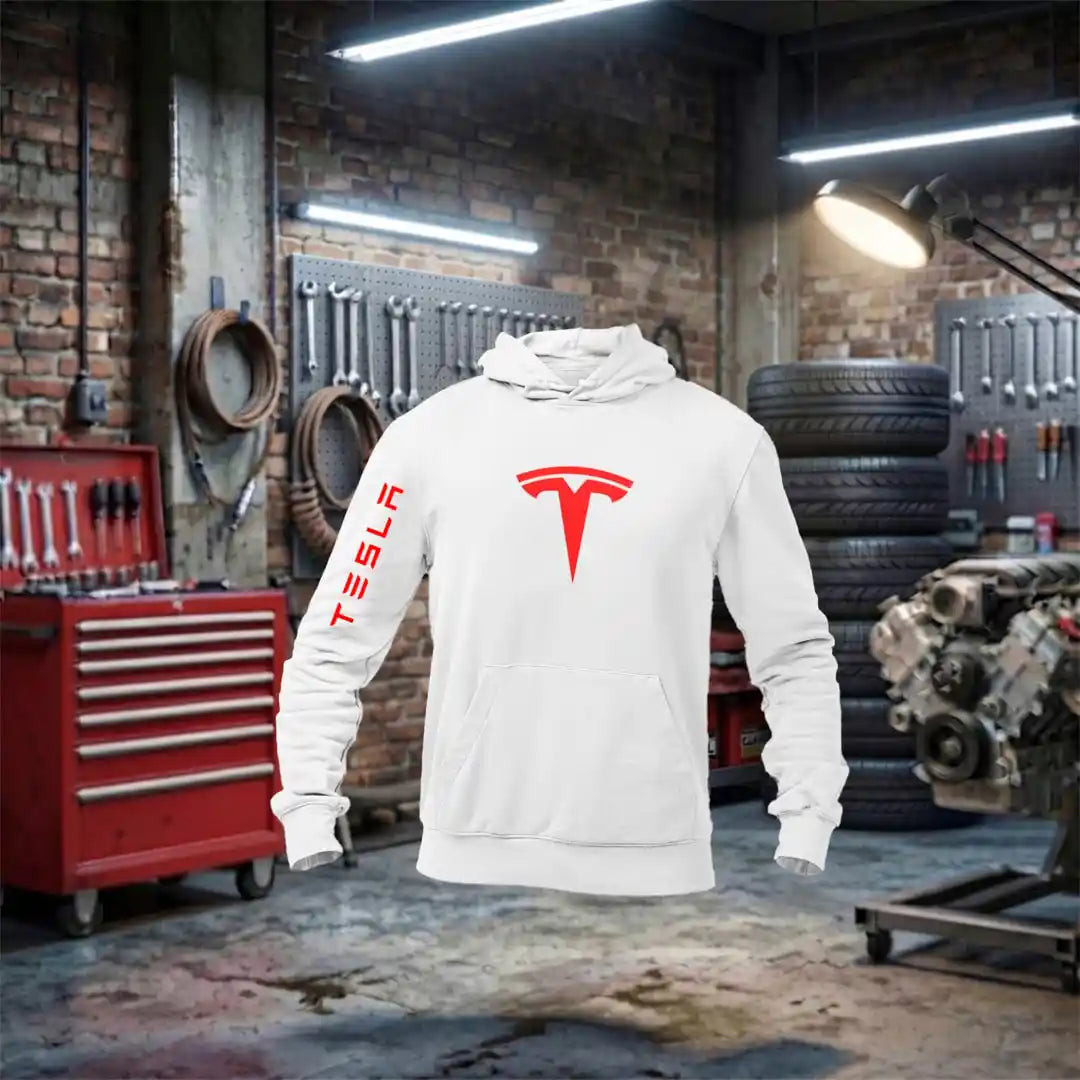 Hoodie Tesla Performance Unisex – Electric Vehicle Enthusiast