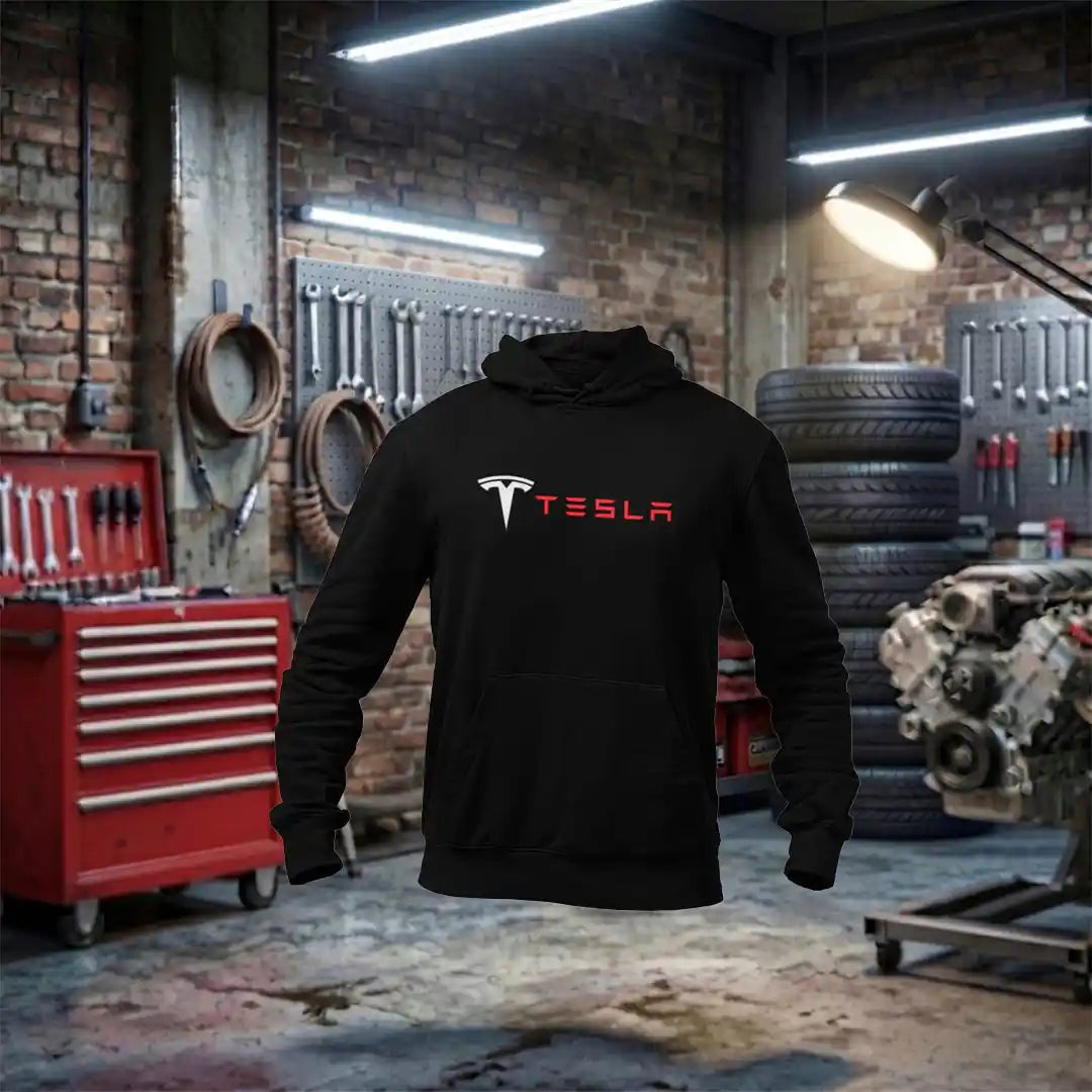 Hoodie Tesla Performance Unisex – Electric Vehicle Enthusiast
